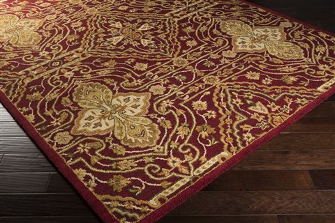 Surya Carrington Red 20 X 30 Area Rug CAR1010-23 800-39119 Image 1