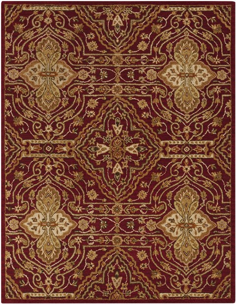 Surya Carrington Red 20 X 30 Area Rug CAR1010-23 800-39119 Image 0