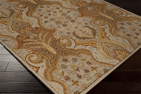 Surya Carrington White 20 X 30 Area Rug CAR1011-23 800-39124 Image 1