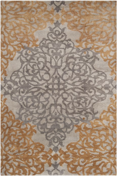 Surya Caspian Grey 80 X 110 Area Rug CAS9914-811 800-39133 Image 0