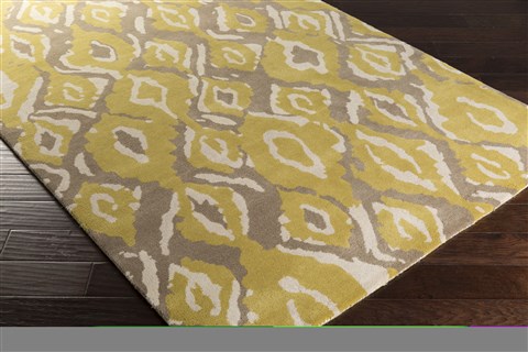 Surya Calaveras Yellow 80 X 110 Area Rug CAV4000-811 800-39139 Image 1