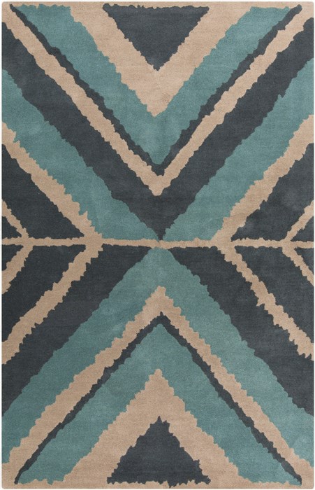 Surya Calaveras Green 50 X 80 Area Rug CAV4001-58 800-39143 Image 0