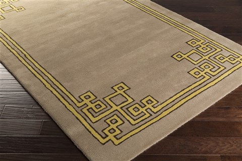 Surya Calaveras Yellow 33 X 53 Area Rug CAV4002-3353 800-39147 Image 1