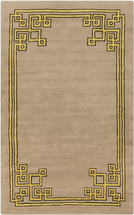 Surya Calaveras Yellow 33 X 53 Area Rug CAV4002-3353 800-39147 Image 0