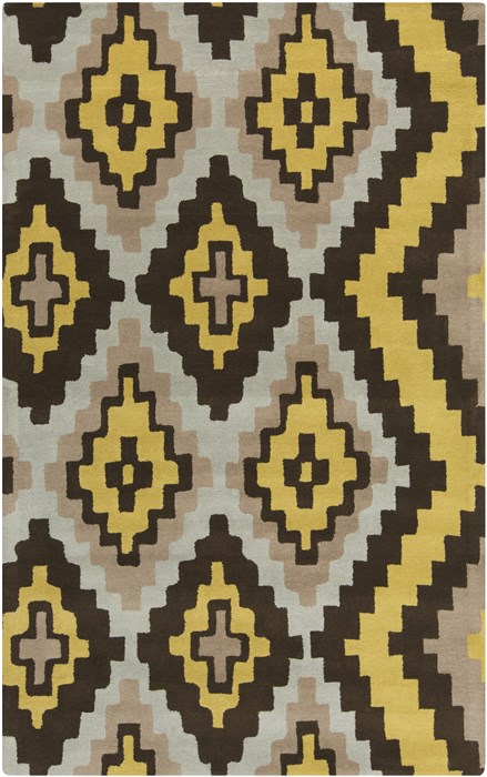 Surya Calaveras Yellow 33 X 53 Area Rug CAV4003-3353 800-39152 Image 0