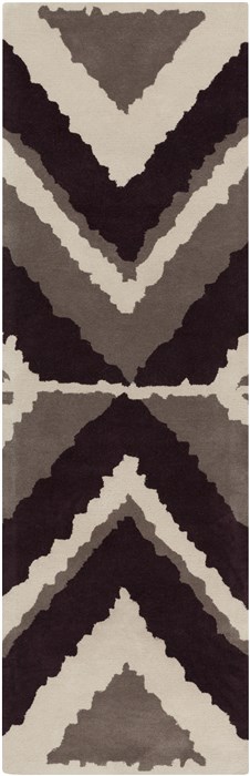 Surya Calaveras Purple Runner 26 X 80 Area Rug CAV4007-268 800-39171 Image 0