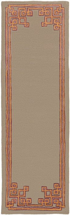 Surya Calaveras Red Runner 26 X 80 Area Rug CAV4009-268 800-39181 Image 0