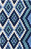 Surya Calaveras Blue 50 X 80 Area Rug CAV4012-58 800-39198 Thumb 0
