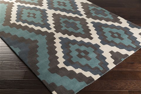 Surya Calaveras Green 80 X 110 Area Rug CAV4013-811 800-39204 Image 1