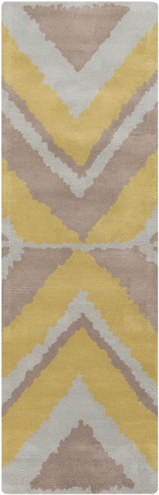 Surya Calaveras Yellow Runner 26 X 80 Area Rug CAV4016-268 800-39216 Image 0