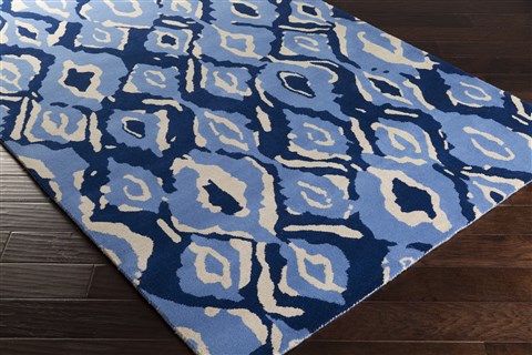 Surya Calaveras Blue 20 X 30 Area Rug CAV4017-23 800-39220 Image 1