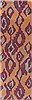 Surya Calaveras Purple Runner 26 X 80 Area Rug CAV4018-268 800-39226 Thumb 0