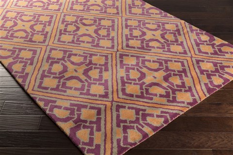 Surya Calaveras Purple 80 X 110 Area Rug CAV4022-811 800-39249 Image 1