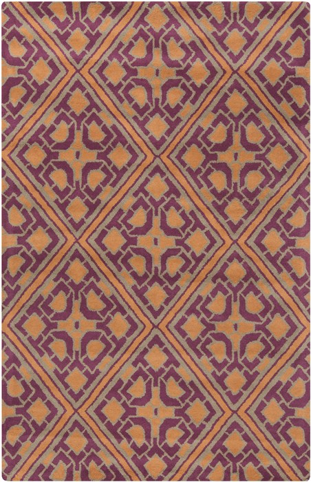 Surya Calaveras Purple 80 X 110 Area Rug CAV4022-811 800-39249 Image 0