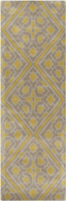 Surya Calaveras Yellow Runner 26 X 80 Area Rug CAV4023-268 800-39251 Image 0
