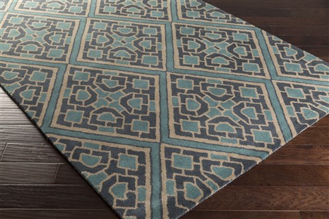 Surya Calaveras Green 80 X 110 Area Rug CAV4024-811 800-39259 Image 1