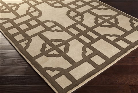 Surya Calaveras White 50 X 80 Area Rug CAV4028-58 800-39278 Image 1