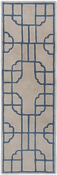 Surya Calaveras Grey Runner 26 X 80 Area Rug CAV4029-268 800-39281 Image 0