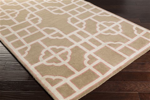 Surya Calaveras Red 80 X 110 Area Rug CAV4030-811 800-39289 Image 1