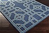 Surya Calaveras Blue 50 X 80 Area Rug CAV4031-58 800-39293 Thumb 1