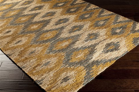 Surya Columbia Yellow 50 X 80 Area Rug CBA102-58 800-39311 Image 1