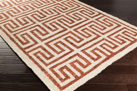 Surya Columbia Red 80 X 110 Area Rug CBA118-811 800-39355 Image 1