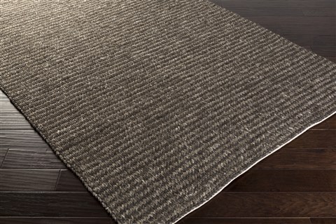 Surya Cable Black 20 X 30 Area Rug CBL7000-23 800-39365 Image 1