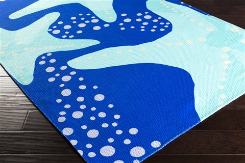 Surya Cape Cod Blue 20 X 30 Area Rug CCD1000-23 800-39470 Image 1