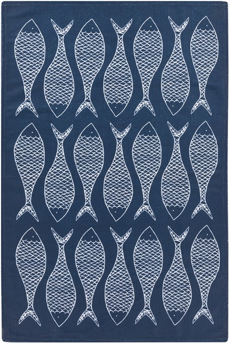 Surya Cape Cod Blue 40 X 60 Area Rug CCD1013-46 800-39497 Image 0