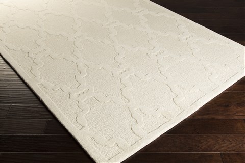 Surya Chandler White 20 X 30 Area Rug CHA4000-23 800-39562 Image 1
