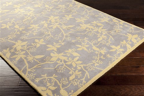 Surya Chapman Lane Grey 80 X 110 Area Rug CHLN9010-811 800-39621 Image 1