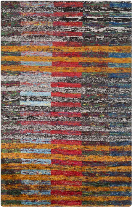 Surya Chocho Black 50 X 80 Area Rug CHO9001-58 800-39641 Image 0