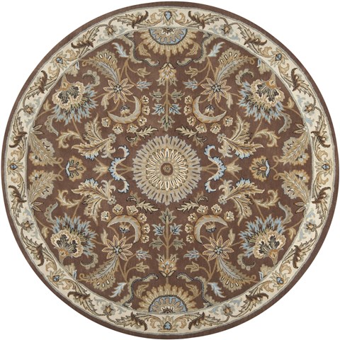 Surya Clifton Brown Round 80 X 80 Area Rug CLF1000-8RD 800-39664 Image 0