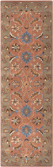 Surya Clifton Orange Runner 26 X 80 Area Rug CLF1022-268 800-39707 Image 0