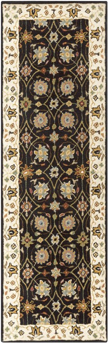 Surya Clifton Black Runner 26 X 80 Area Rug CLF1024-268 800-39721 Image 0