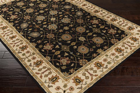 Surya Clifton Black 80 X 110 Area Rug CLF1024-811 800-39724 Image 1