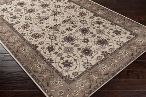 Surya Clifton White 50 X 80 Area Rug CLF1026-58 800-39737 Image 1