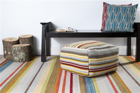Surya Calvin White Runner 26 X 80 Area Rug CLV1033-268 800-39872 Image 2