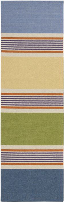 Surya Calvin Blue Runner 26 X 80 Area Rug CLV1043-268 800-39885 Image 0