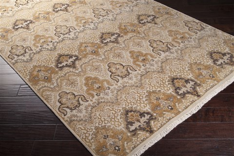 Surya Cambridge White 20 X 30 Area Rug CMB8000-23 800-39934 Image 1