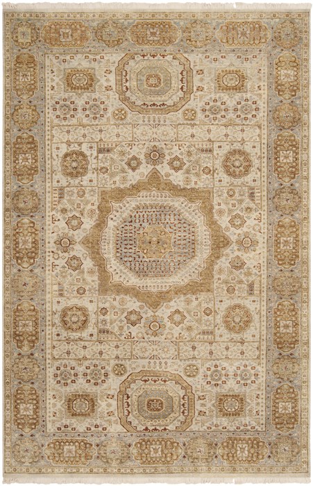 Surya Cambridge White 90 X 130 Area Rug CMB8001-913 800-39941 Image 0