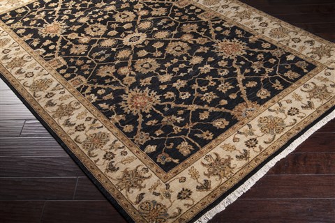 Surya Cambridge Black 86 X 116 Area Rug CMB8005-86116 800-39956 Image 1