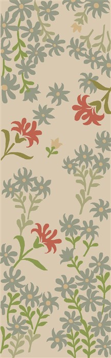 Surya Cannes White Runner 26 X 80 Area Rug CNS5404-268 800-39999 Image 0