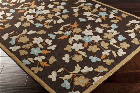 Surya Cannes Brown 33 X 53 Area Rug CNS5406-3353 800-40010 Image 1