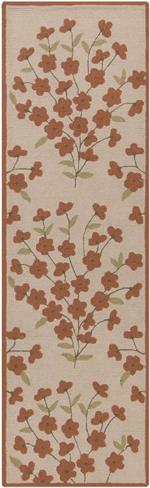 Surya Cannes Red Runner 26 X 80 Area Rug CNS5407-268 800-40014 Image 0