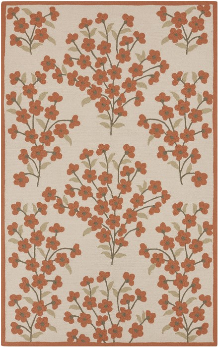 Surya Cannes Red 33 X 53 Area Rug CNS5407-3353 800-40015 Image 0