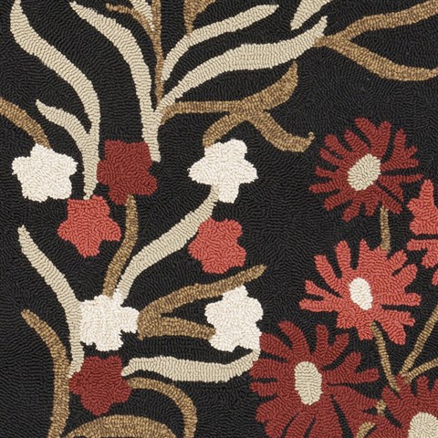 Surya Cannes Black 20 X 30 Area Rug CNS5410-23 800-40018 Image 2