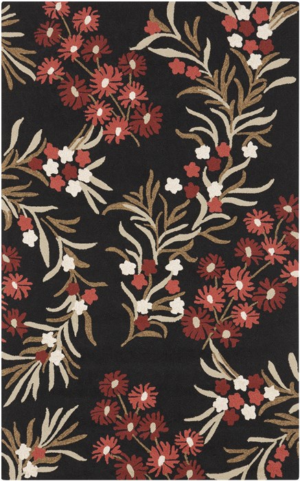 Surya Cannes Black 20 X 30 Area Rug CNS5410-23 800-40018 Image 0