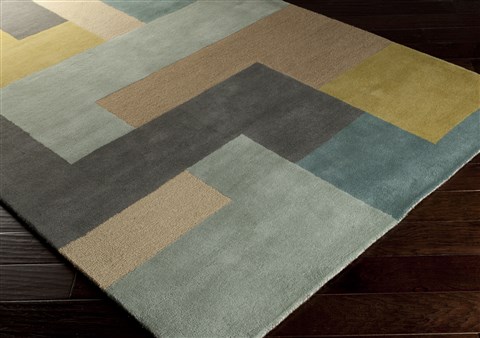 Surya Centennial Green 50 X 80 Area Rug CNT1080-58 800-40082 Image 1