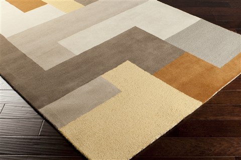 Surya Centennial Yellow 80 X 110 Area Rug CNT1087-811 800-40093 Image 1